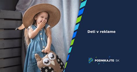 Deti pri umeleckej činnosti a reklame