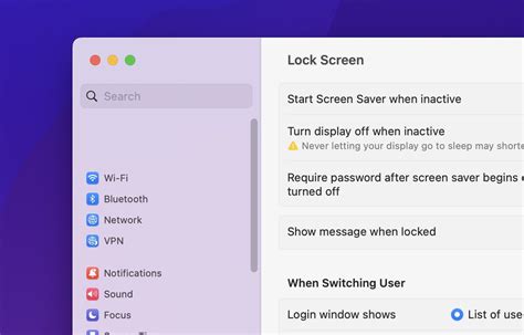 Screen lock options infographic