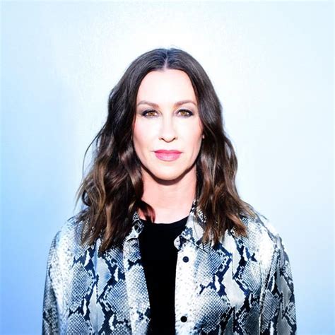 Portrét speváčky Alanis Morissette