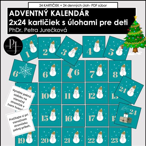 Ilustrácia detí otvárajúcich adventný kalendár