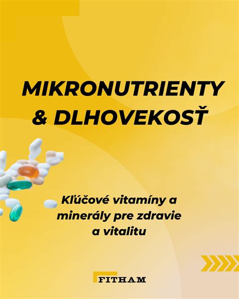 Vitamíny a minerály dôležité pre reprodukčné zdravie
