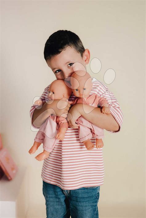 Smoby bábika Baby Nurse v dupačkách s ospalými očkami