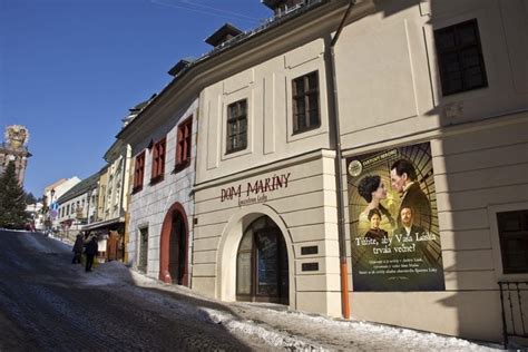 Rodný dom Maríny Sládkovičovej, kde je v súčasnosti zriadená známa Banka lásky v Banskej Štiavnici