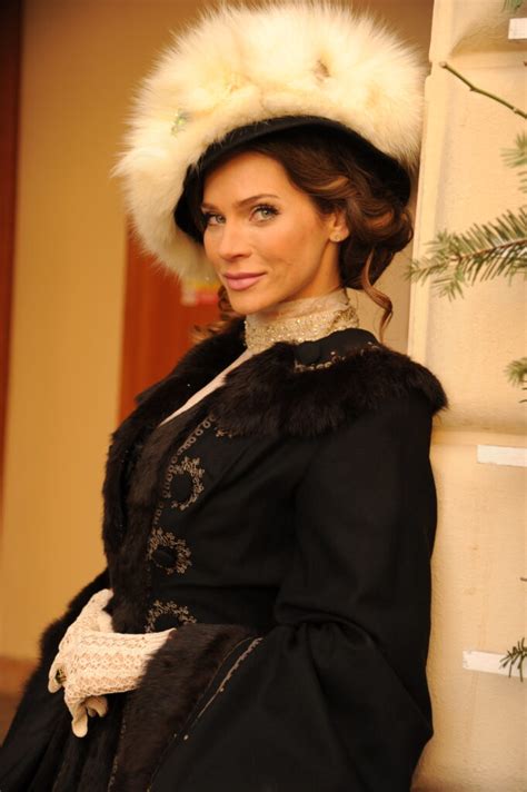 Andrea Verešová v kostýme z filmu Perinbaba 2