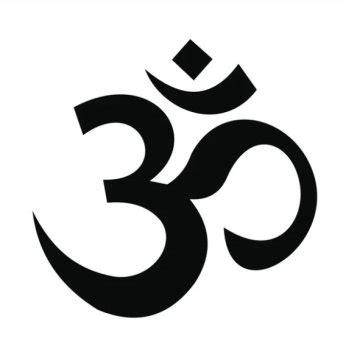Symbol Óm a meditačné pomôcky