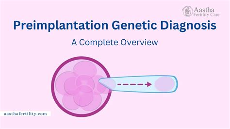 Diagram predimplantačnej genetickej diagnostiky (PGD)