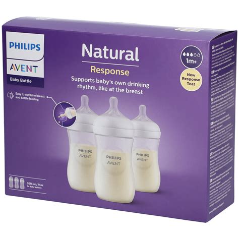 Tabuľka prietokových rýchlostí cumlíkov Philips Avent Natural Response