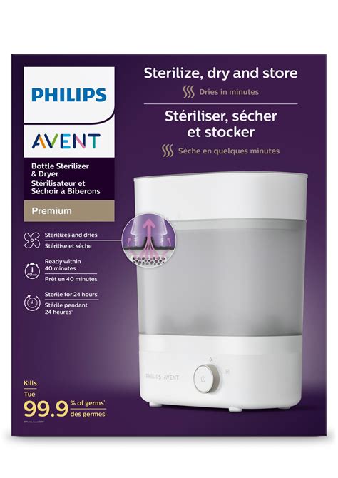 Philips Avent Sterilizer Comparison Diagram