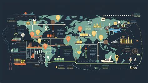 Shipping methods map