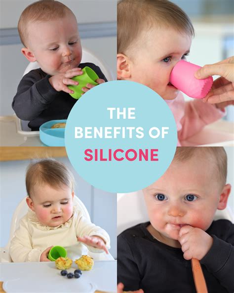 Infographic: Benefits of silicone for baby products