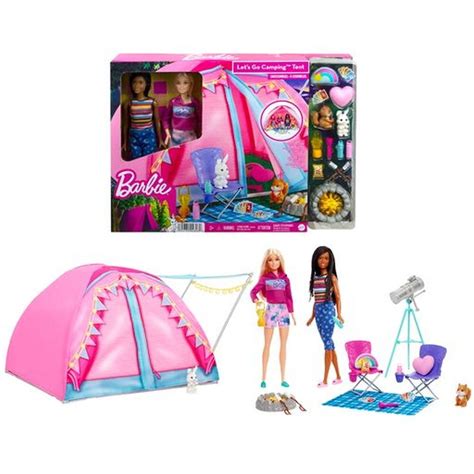Rodinná hra s Barbie bábikami