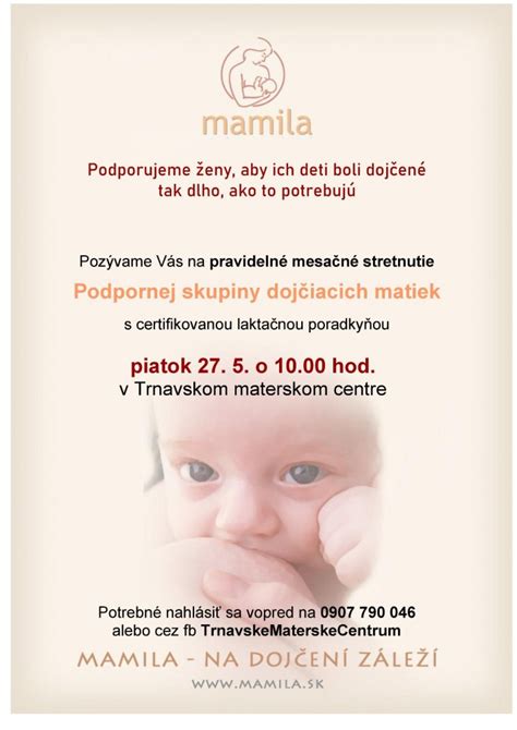 Podporná skupina dojčiacich matiek