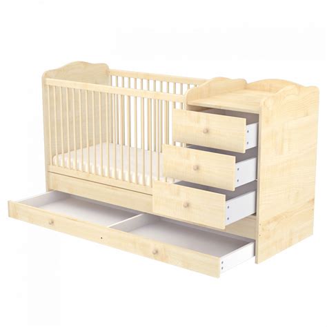 drevená postieľka s úložným priestorom