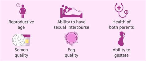 Factors affecting male and female fertility