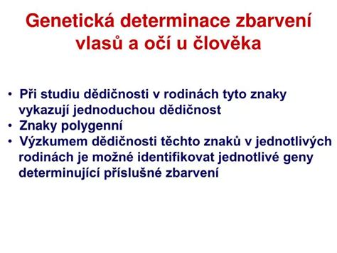 genetická schéma dedičnosti farby očí