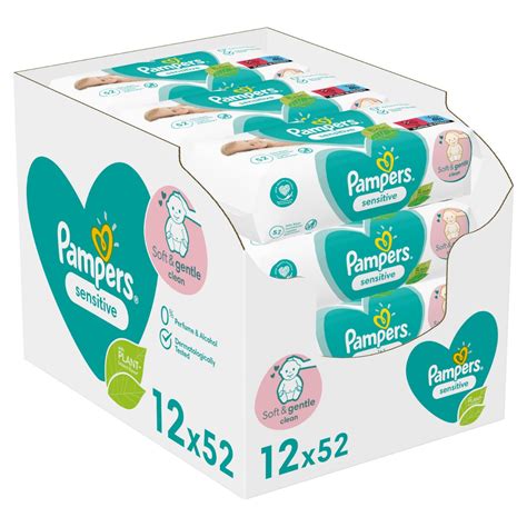 Pampers Sensitive vlhčené obrúsky rôzne balenia