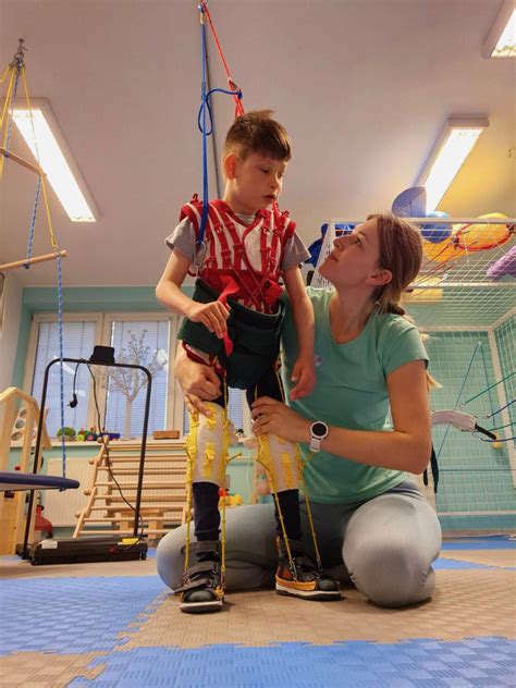 Rehabilitačné centrum s rôznymi pomôckami pre deti