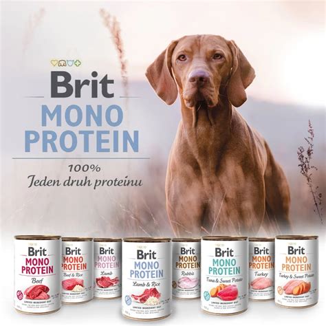 Superprémiové krmivo Brit Mono Protein pre citlivé psy