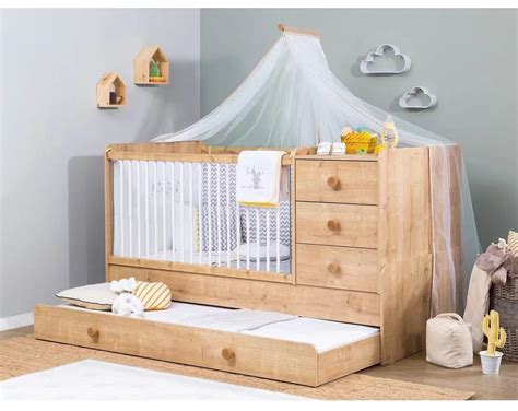 baby cot with storage drawer