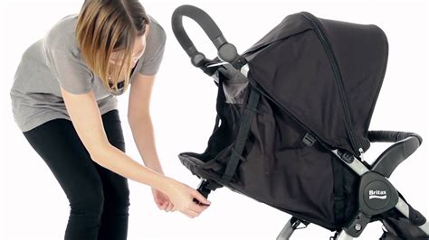 Britax B-Motion zložený stav