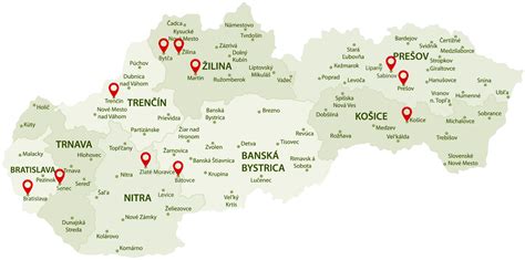 Mapa umiestnenia predajne CentrumKolies, s.r.o. v Nitre s označením adresy