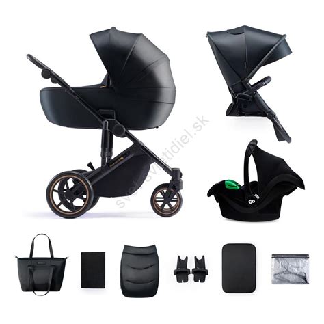 Zostava kočíka Britax s autosedačkou a vaničkou