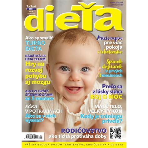 Rodinný magazín Dieťa obálka