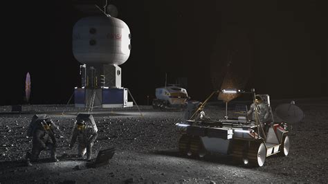 vizualizácia misie Lunar Orbiter