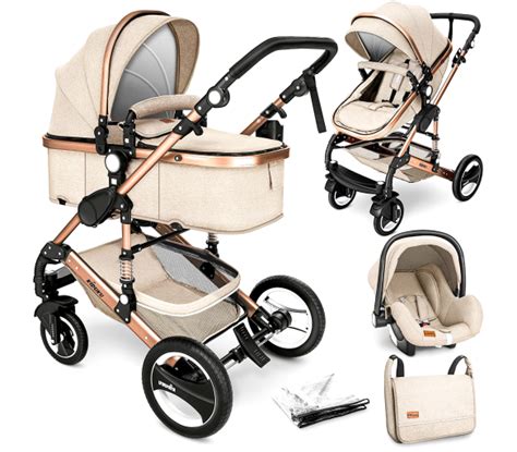 Kočík 3v1 s hlbokou vaničkou, športovým sedadlom a autosedačkou