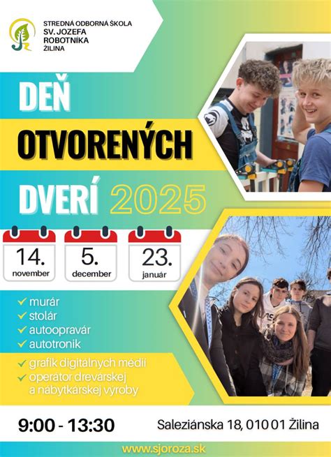 Dni otvorených dverí v škole