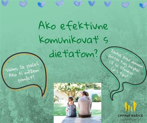 Infografika o efektívnej komunikácii s deťmi