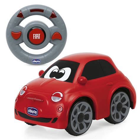 Chicco Fiat 500 s diaľkovým ovládačom v tvare volantu