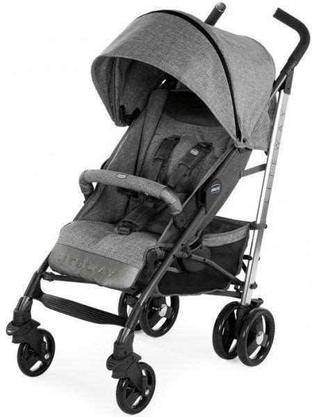 Chicco Lite Way 3 Top Titanium Special Edition Stroller in Grey