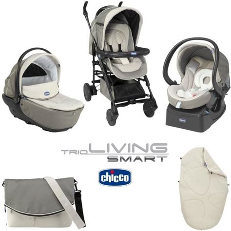 Chicco Trio Living zloženie a kompaktnosť