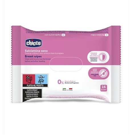Chicco čistiace utierky na prsia balenie