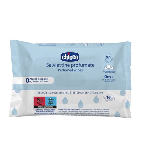 Chicco vlhčené utierky s lotosovou vodou balenie