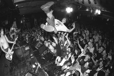 punk concert stage