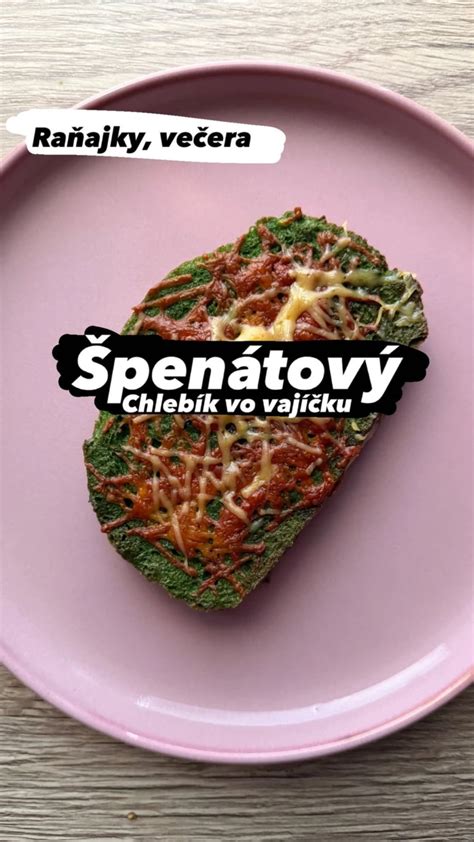 Zelený chlebík vo vajíčku