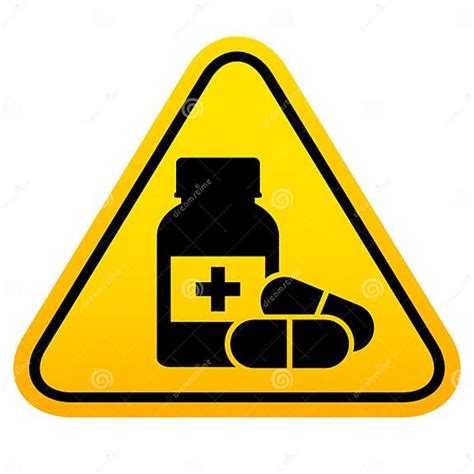 Warning signs for medication use