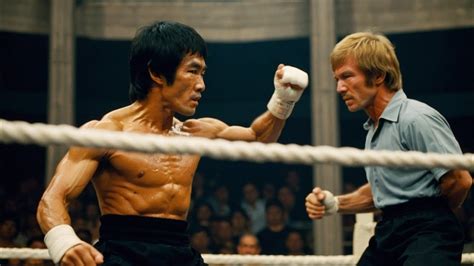 Chuck Norris v akcii v jednom zo svojich filmov