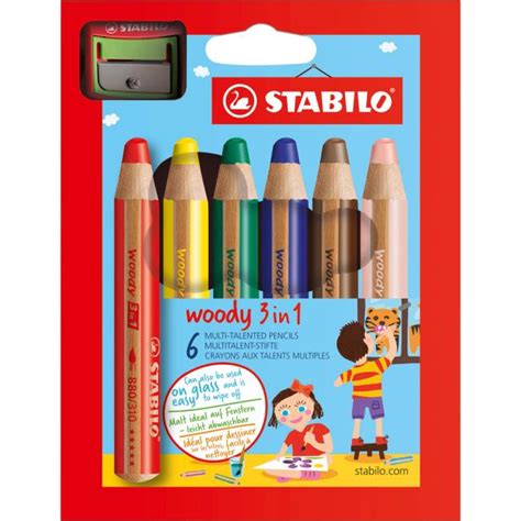 STABILO woody 3 v 1 farbičky