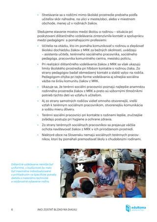 koncept rodinného prostredia ako alternatívy k ústavnej výchove