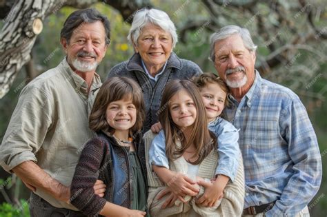 Multigenerational family portrait
