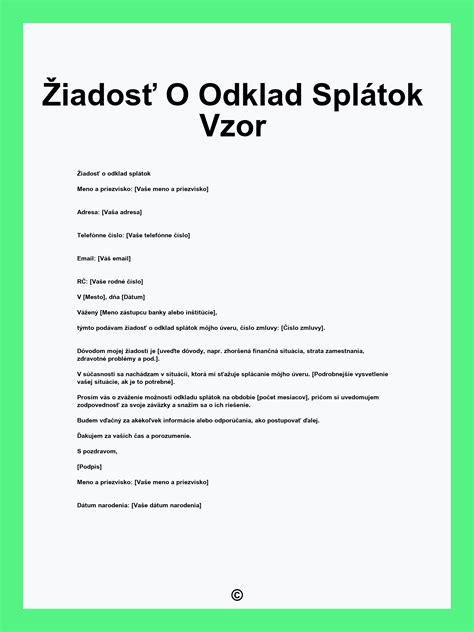 Ako funguje odklad splátok