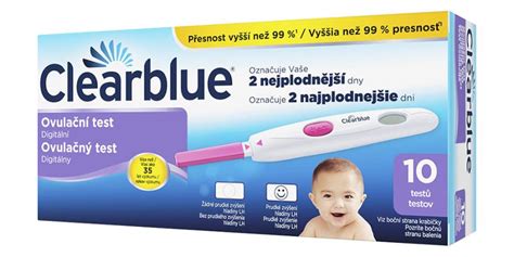 Clearblue tehotenské a ovulačné testy