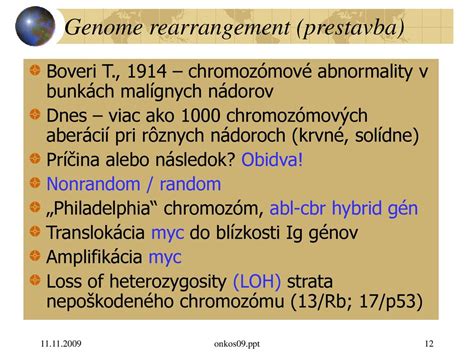 chromozómové abnormality