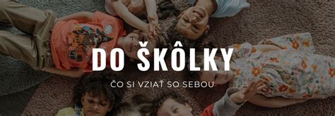 Dieťa si balí veci do škôlky
