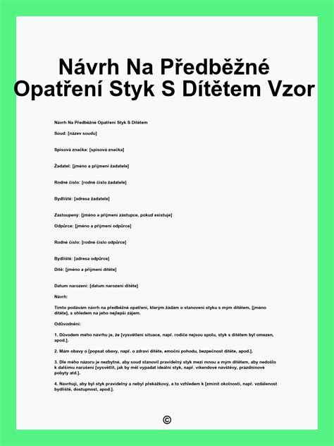 Diagram: Kroky pri riešení sporu o styk s dieťaťom