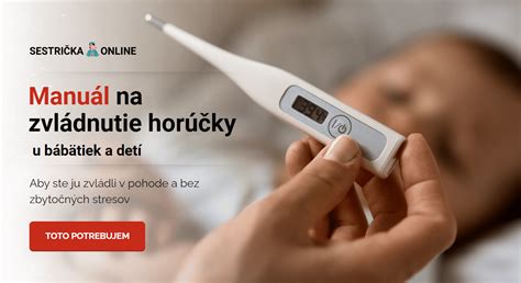 Infografika nefarmakologických metód na znižovanie horúčky