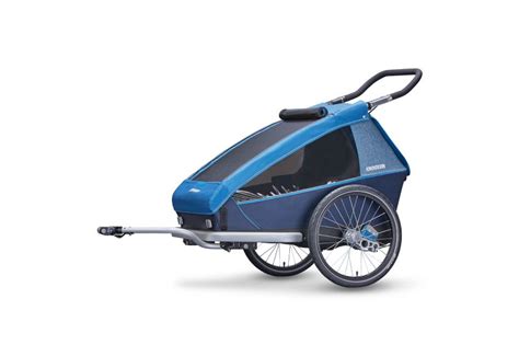 Rôzne modely cyklovozíkov od Thule a Croozer
